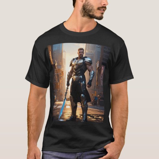 Avengers verenigen zich: Epic City Defense T-shirt (Voorkant)