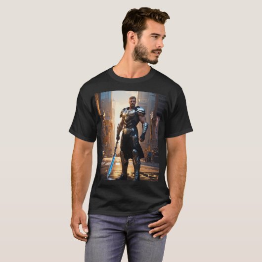 Avengers verenigen zich: Epic City Defense T-shirt (Voorkant volledig)