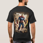 Avengers veroveren het oude ruïnes T-shirt (Achterkant)