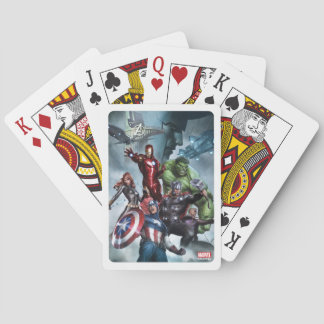 Avengers Versus Loki Drawing Speelkaarten