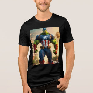 Avengers vs Mutants Stedelijke Gevecht T-Shirt