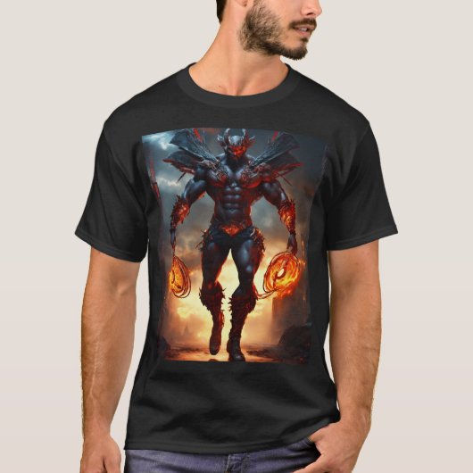 "Avengers vs. Necromancers: Clash in de Necropoli T-shirt (Voorkant)