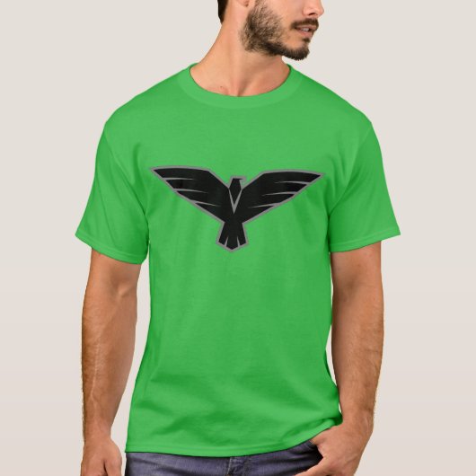 Avenging Hawk Emblem T-Shirt (Voorkant)