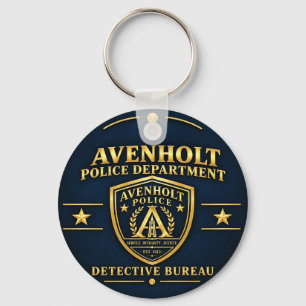 Avenholt Politie Detectivebureau Sleutelhanger