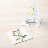 avens (Geum coccineum) van Redouté Kartonnen Onderzetters (Insitu)