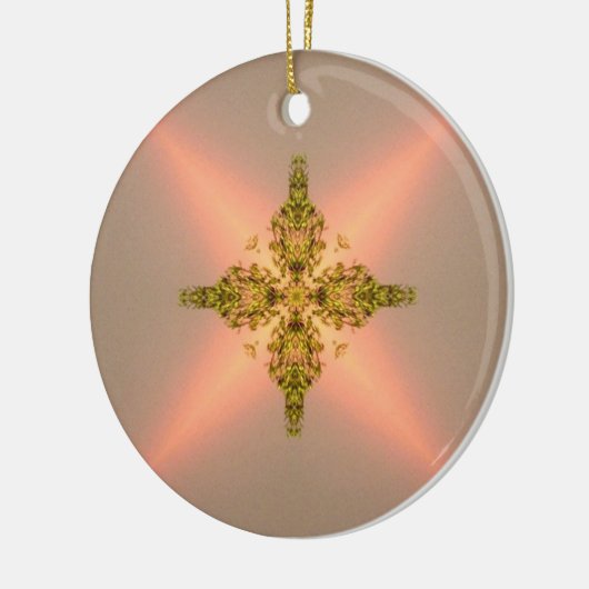 Aven's regenboogversiering keramisch ornament (Links)