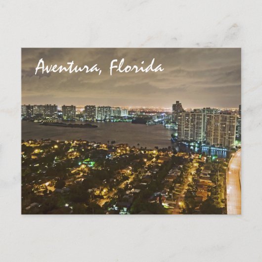 Aventura, Florida, VS Briefkaart (Voorkant)