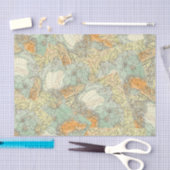 Aventure Oude  ontkoppeling van kaart Tissuepapier (Craft)