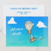 Aventuur Wacht Schattige Dieren Persoonlijk  Kaart (Voorkant / Achterkant)