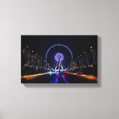Avenue Champs-Elyses Canvas Afdruk (Voorkant)