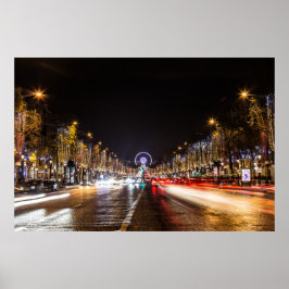 Avenue Champs-Elyses Poster