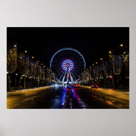 Avenue Champs-Elyses Poster