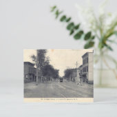 Avenue D, Bayonne, NJ 1911  Briefkaart (Staand voorkant)