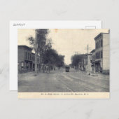 Avenue D, Bayonne, NJ 1911  Briefkaart (Voorkant / Achterkant)