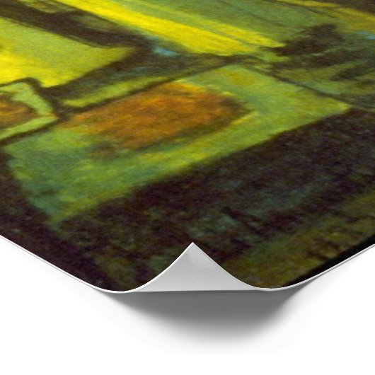 Avenue de Clichy door Louis Anquetin Poster (Hoek)