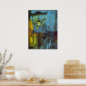Avenue de Clichy door Louis Anquetin Poster (Keuken)