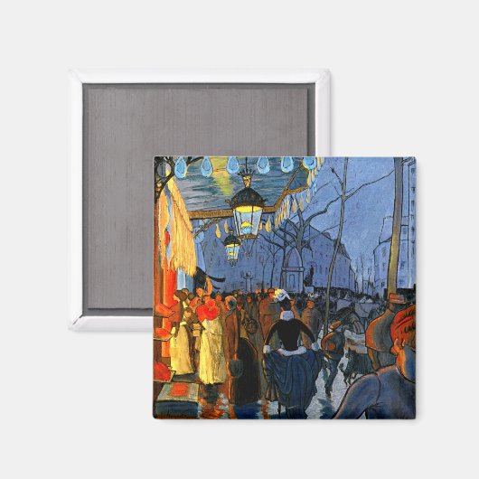 Avenue de Clichy Magneet (Voorkant / Achterkant)