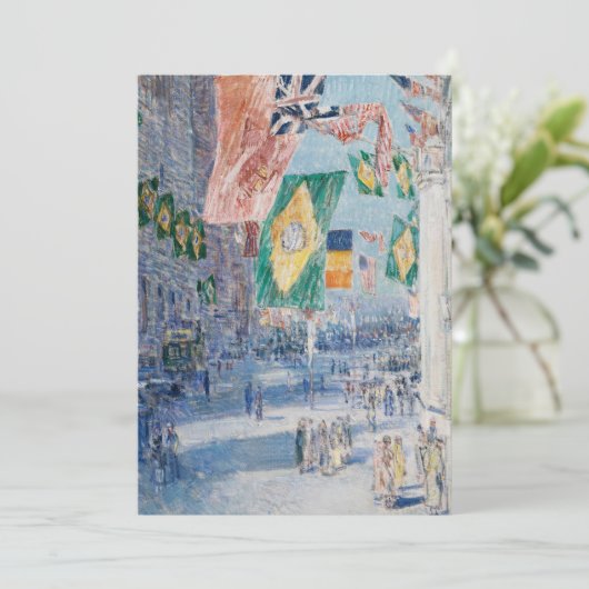 Avenue des Allies | Childe Hassam (Staand voorkant)