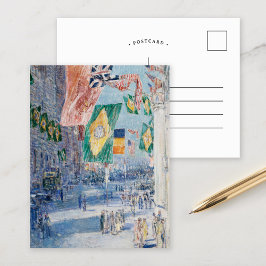 Avenue des Allies | Childe Hassam Briefkaart