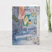 Avenue des Allies | Childe Hassam Kaart (Voorkant)