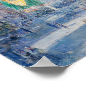 Avenue des Allies | Childe Hassam Poster (Hoek)