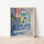 Avenue des Allies | Childe Hassam Poster