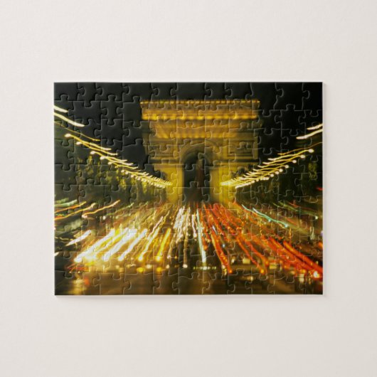 Avenue des Champs-Elysees, Arc de Triomphe, Legpuzzel (Horizontaal)