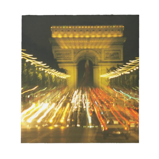 Avenue des Champs-Elysees, Arc de Triomphe, Notitieblok (Voorkant)