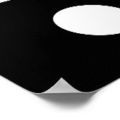 Avenue des Champs Elyses, Paris Street Sign Poster (Hoek)