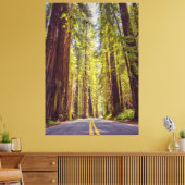 Avenue des Giants Canvas Afdruk (Insitu (Woonkamer))