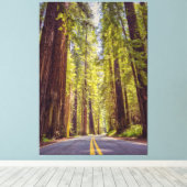 Avenue des Giants Canvas Afdruk (Insitu (Houten vloer))