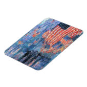 Avenue in de Regen door Frederick Childe Hassam Magneet (Linkerzijde)