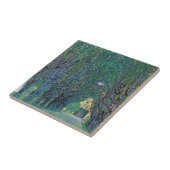 Avenue in Schloss Kammer Park door Gustav Klimt Tegeltje (Zijkant)