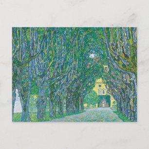 Avenue in the Park schilderij van Gustav Klimt Briefkaart