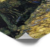 Avenue met kastanjebomen in Arles, Van Gogh Poster (Hoek)