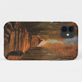 Avenue of Poplars in de herfst, Vincent van Gogh. Case-Mate iPhone Case (Achterkant (horizontaal))
