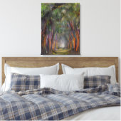 Avenue of the Oaks - Canvas (Insitu (Slaapkamer))