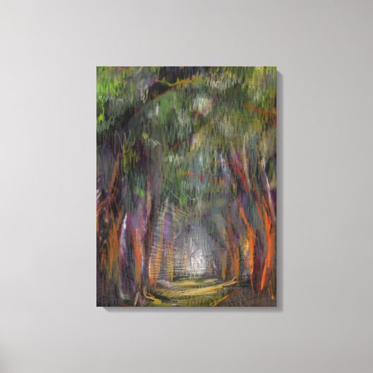 Avenue of the Oaks - Canvas (Voorkant)
