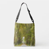Avenue of Trees Cross Body Bag Crossbody Tas (Achterkant)