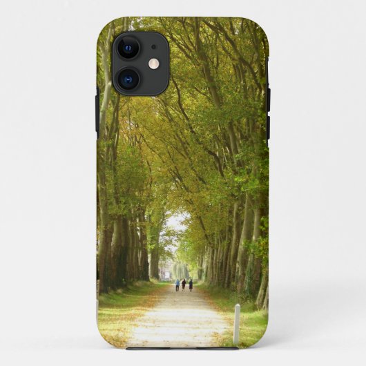Avenue of Trees iPhone SE+5/5S Hoesje (Achterkant)