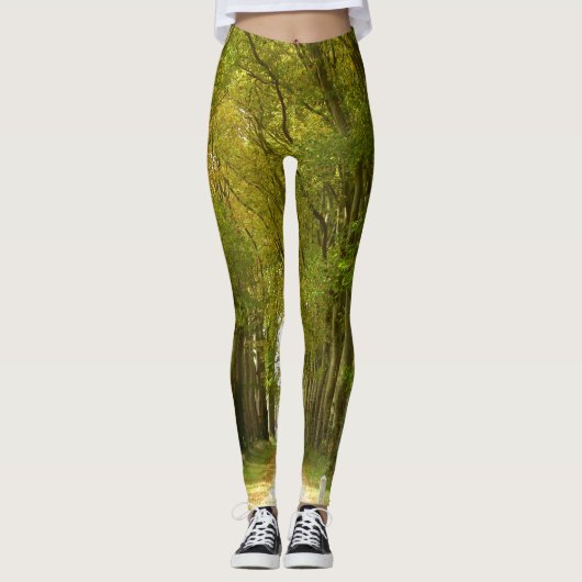 Avenue of Trees Leggings (Voorkant)