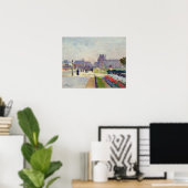 Avenue Paul Deroulede, Tuileries, Parijs Poster (Thuiskantoor)