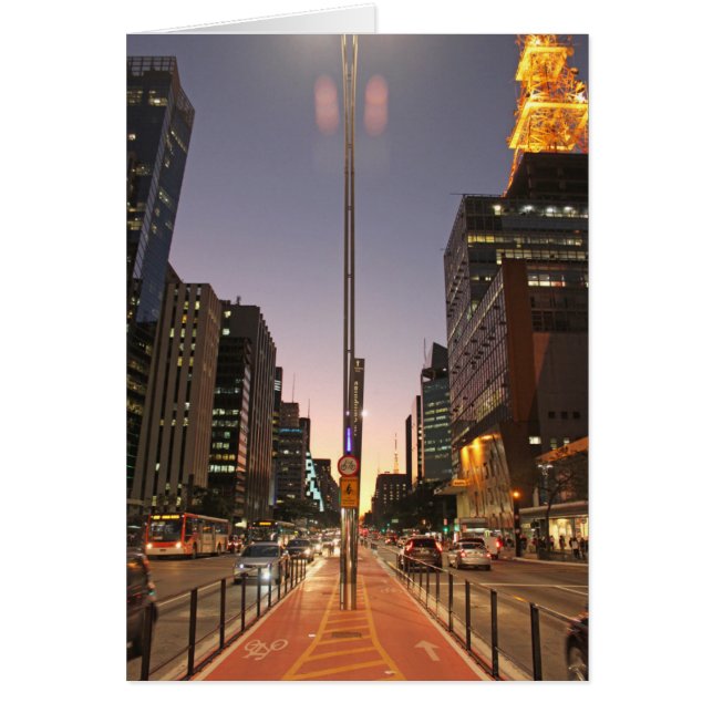 Avenue Paulista - São Paulo (Voorkant)