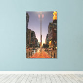 Avenue Paulista - São Paulo Canvas Afdruk (Insitu (Houten vloer))