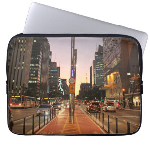 Avenue Paulista - São Paulo Laptop Sleeve