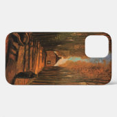 Avenue Poplars in het najaar door Vincent van Gogh Case-Mate iPhone Case (Achterkant (horizontaal))