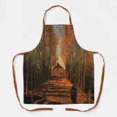 Avenue Poplars in het najaar door Vincent van Gogh Schort (Voorkant)