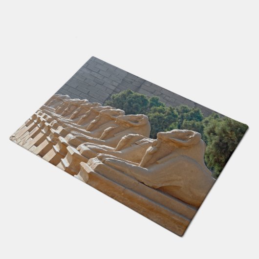 Avenue Sphinxes in Karnak Temple - Egypte Deurmat (Schuin)