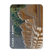 Avenue Sphinxes in Karnak Temple - Egypte Magneet (Verticaal)