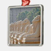 Avenue Sphinxes in Karnak Temple - Egypte Metalen Ornament (Links)